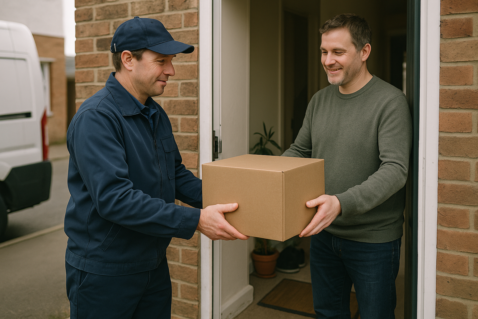 Parcelink two-person delivery crews on local routes